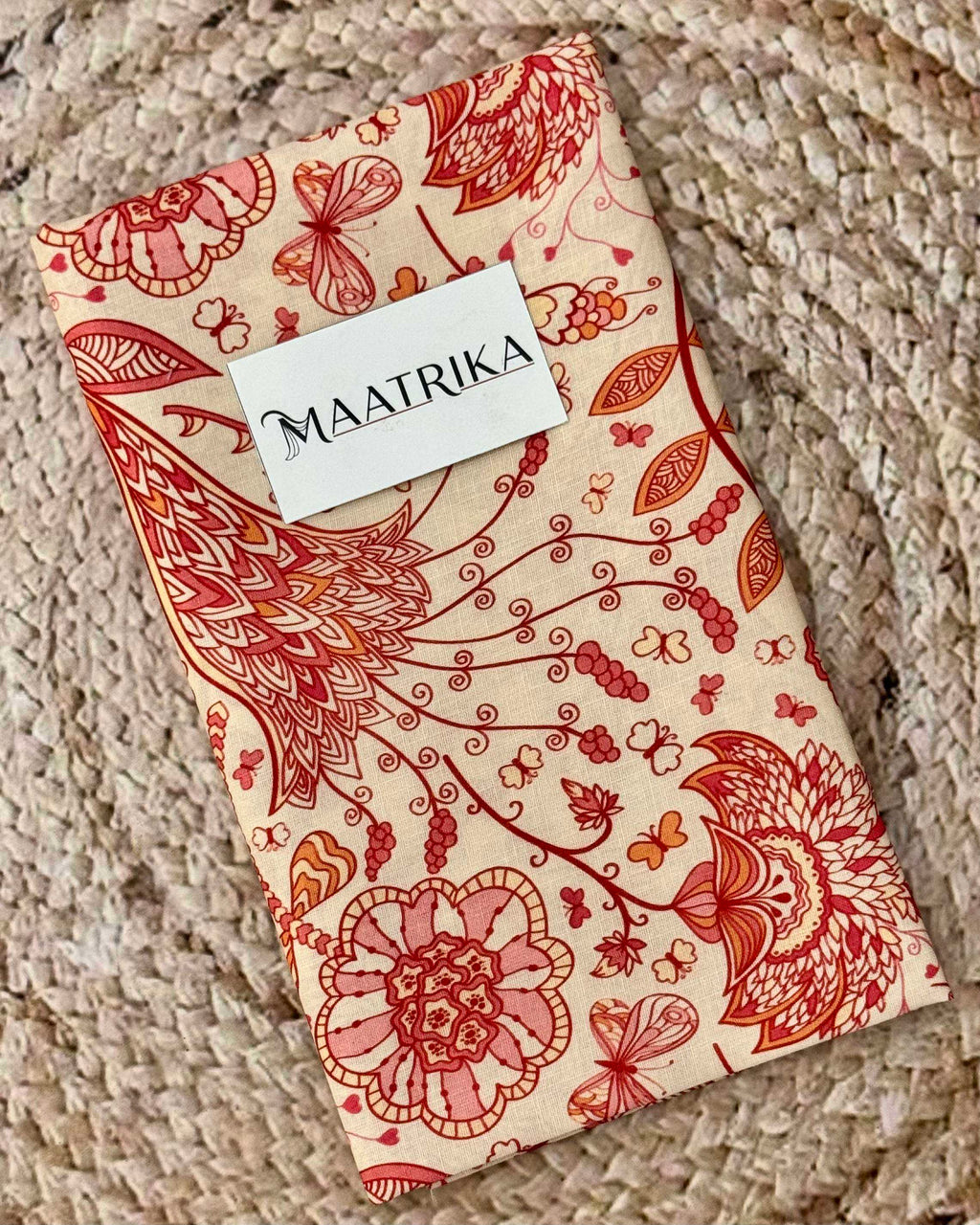Premium Viscose Cotton Feel Plain Saree with Tassels & Printed Blouse | Soft Lightweight Daily Wear Saree | 0% Polyester | Copper Color Saree