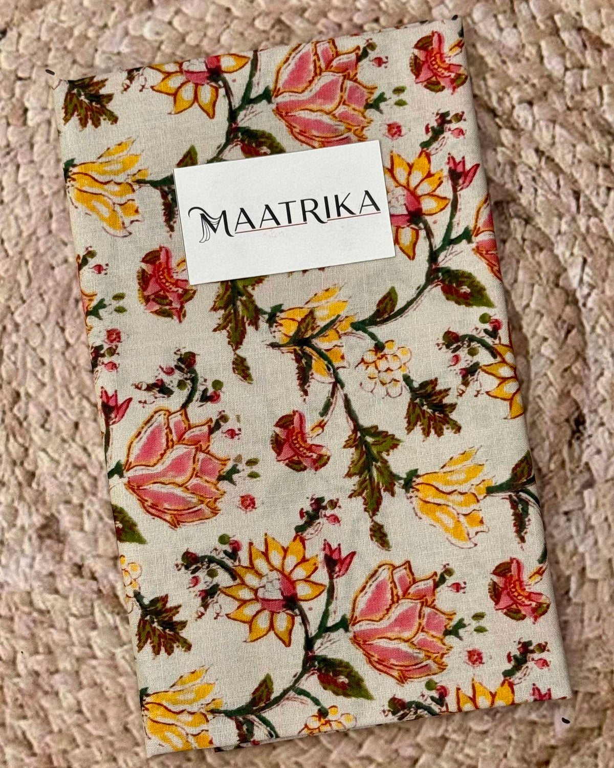 Premium Viscose Cotton Feel Plain Saree with Tassels & Printed Blouse | Soft Lightweight Daily Wear Saree | 0% Polyester | Mahendi Color Saree